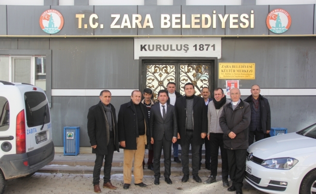 CHP Sivas Milletvekili Ulaş Karasu, Zara'da ziyaretlerde bulundu