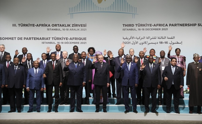 Cumhurbaşkanı Erdoğan Türkiye-Afrika Ortaklık Zirvesi'nde konuştu