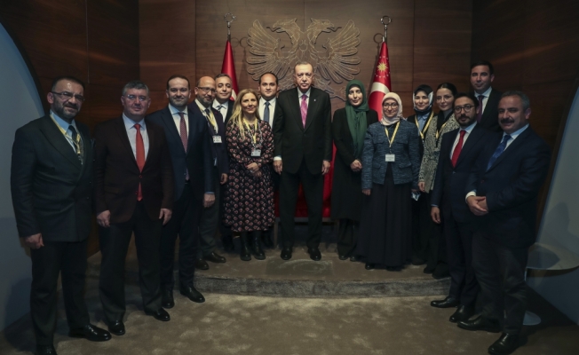 Cumhurbaşkanı Erdoğan, Arnavutluk ziyareti sonrası gazetecilerin sorularını yanıtladı: (2)