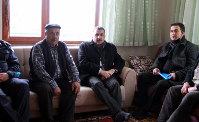 Beypazarı Kaymakamı Erdoğan, şehit aileleri ve gazileri ziyaret etti