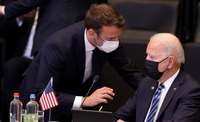 Biden ve Macron telefonda Rusya-Ukrayna krizini görüştü