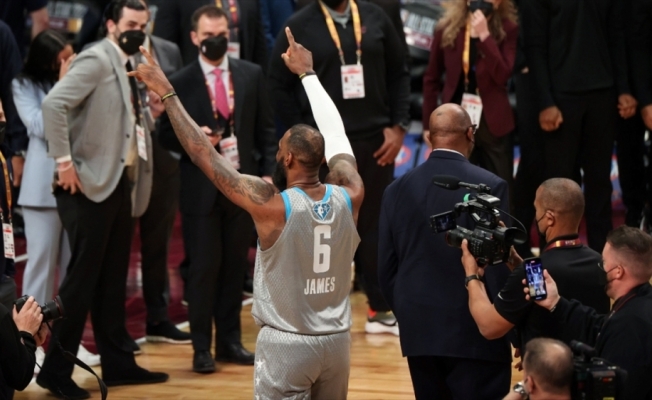 NBA All Star-2022 final maçını LeBron James'in takımı kazandı