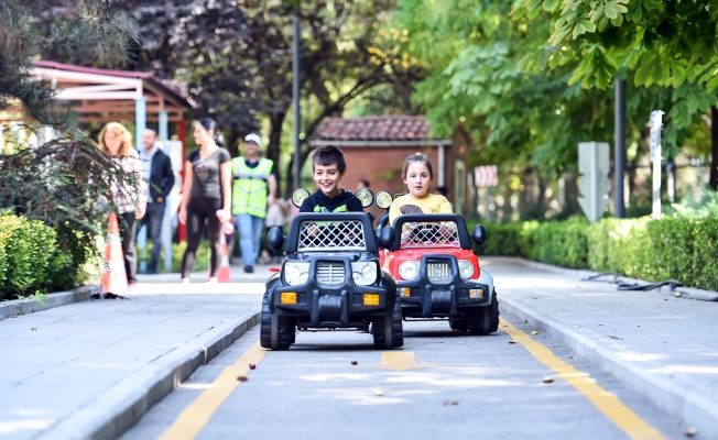 Başkent'li Minikler Yeniden Trafik Eğitiminde