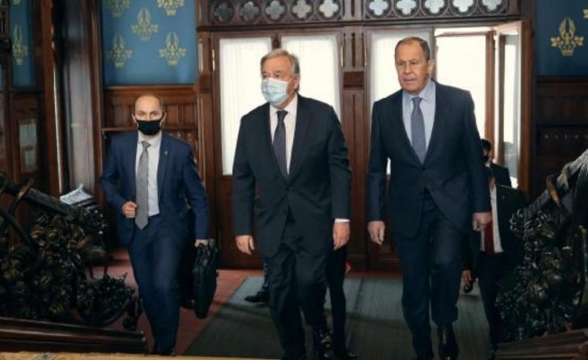 Guterres, Rusya Dışişleri Bakanı Lavrov ile görüştü