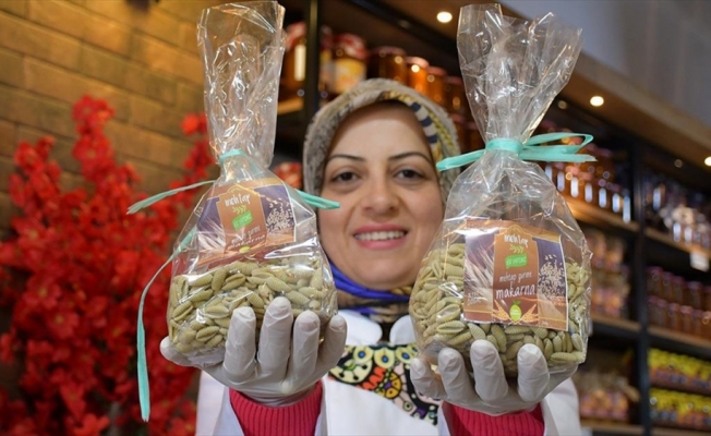 Sivas'ta girişimci kadın KOSGEB desteğiyle İtalyan makarnası üretiyor