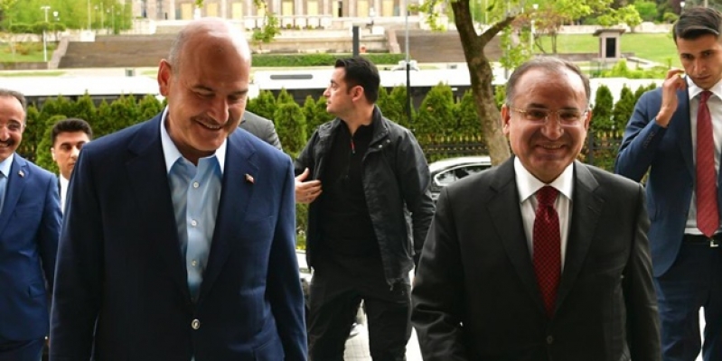 Adalet Bakanı Bozdağ, İçişleri Bakanı Soylu'yu ziyaret etti