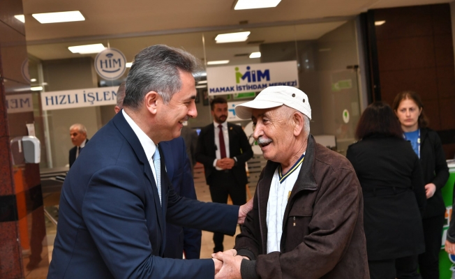 Başkan Murat Köse Vatandaşı Kapıda Karşıladı