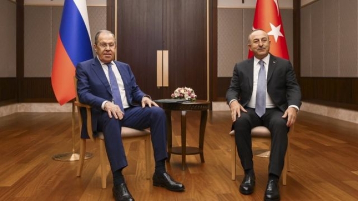 Dışişleri Bakanı Çavuşoğlu, Rus mevkidaşı Lavrov ile ortak basın toplantısında konuştu