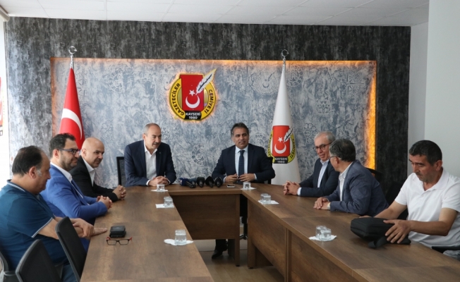 KTO Başkanı Gülsoy'dan KGC Başkanı Kösedağ'a ziyaret