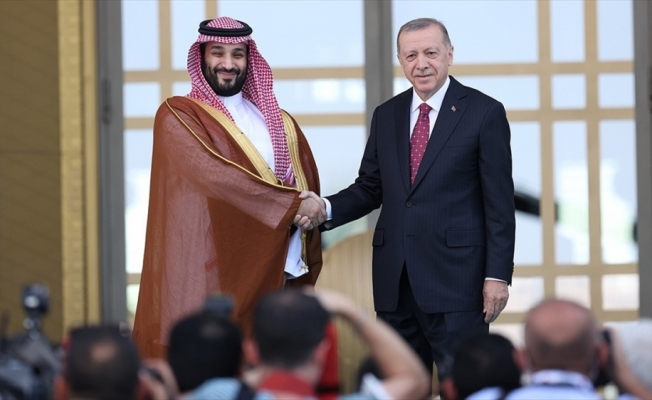 Suudi Arabistan Veliaht Prensi Bin Selman'dan Cumhurbaşkanı Erdoğan'a teşekkür