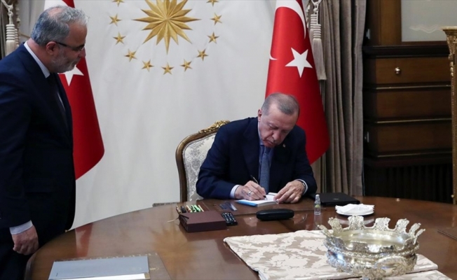 Cumhurbaşkanı Erdoğan, Türkiye Diyanet Vakfına kurban bağışında bulundu