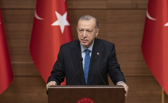Cumhurbaşkanı Erdoğan: Türkiye'nin 2023 hedeflerine ulaşması, 2053 vizyonuna kararlılıkla yürümesini sağlayacak