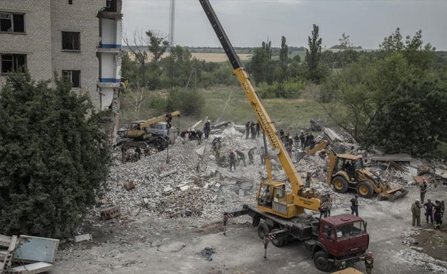 Rusya: Donetsk’teki Çasov Yar’da Ukrayna askeri birliklerinin geçici dağıtım noktasını vurduk