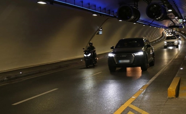 Bakan Karaismailoğlu: Motosiklet sürücüleri Avrasya Tüneli'ni sevdi