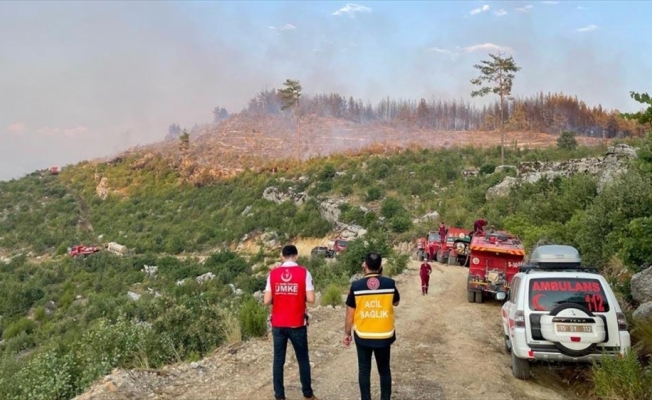 Burdur'daki orman yangını kontrol altına alındı