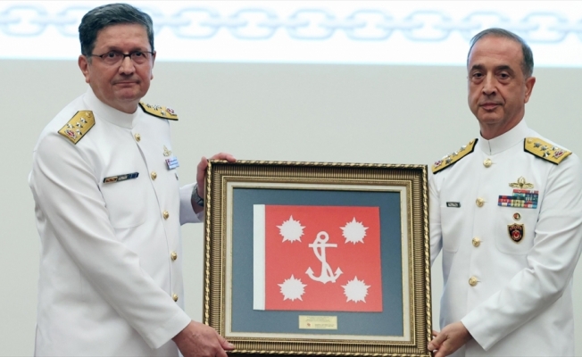 Deniz Kuvvetleri Komutanlığında devir teslim töreni düzenlendi