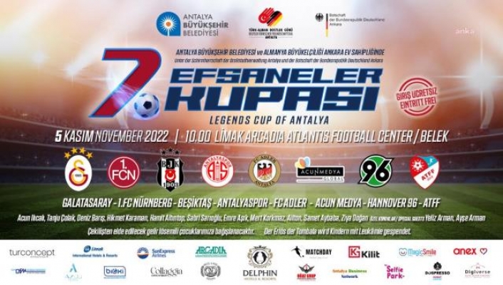 7. Efsaneler Kupası Antalya'da