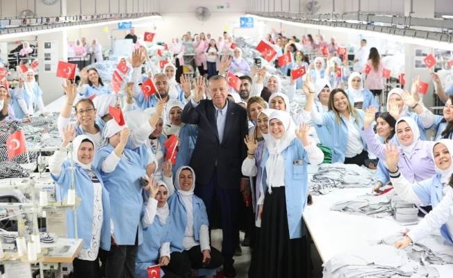 Erdoğan, Denizli’de “Emekçi Kadınlarla Buluşma” programında konuştu