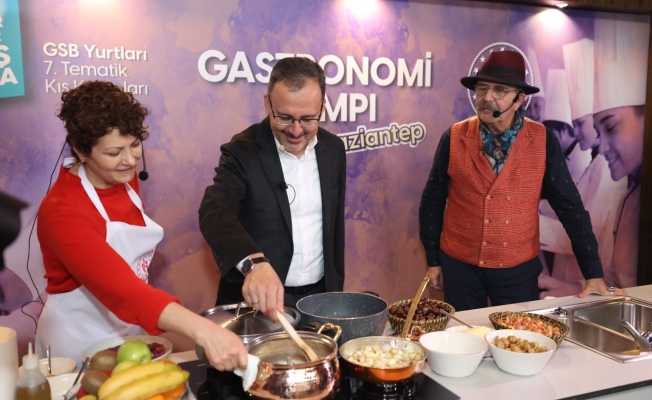 Bakan Kasapoğlu, ‘Gastronomi Kampı’nda
