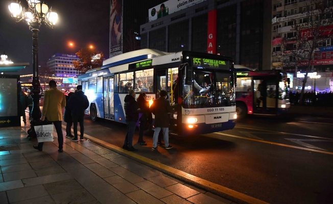 Ankara’da 24 Saat Ulaşım Ramazan Aayın da Devam Edecek