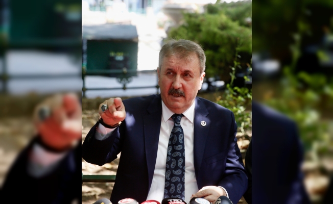 BBP Genel Başkanı Destici, Eskişehir'de gazetecilerle bir araya geldi: