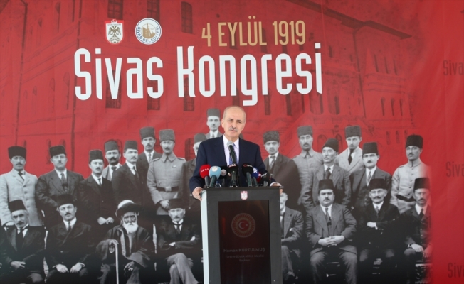 TBMM Başkanı Kurtulmuş, Sivas Kongresi'nin 104. yıl dönümü programında konuştu: (1)