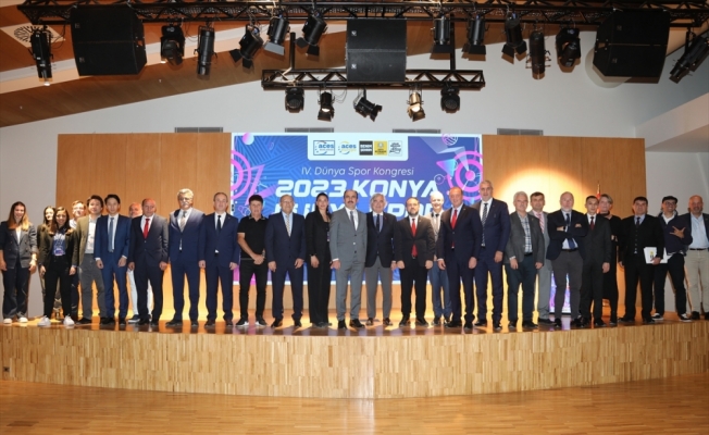 4. Dünya Spor Kongresi Konya'da gerçekleştirildi