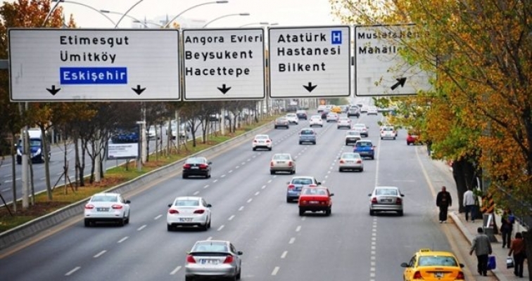 Ankara'da 21.00'den itibaren bazı yollar trafiğe kapatılacak