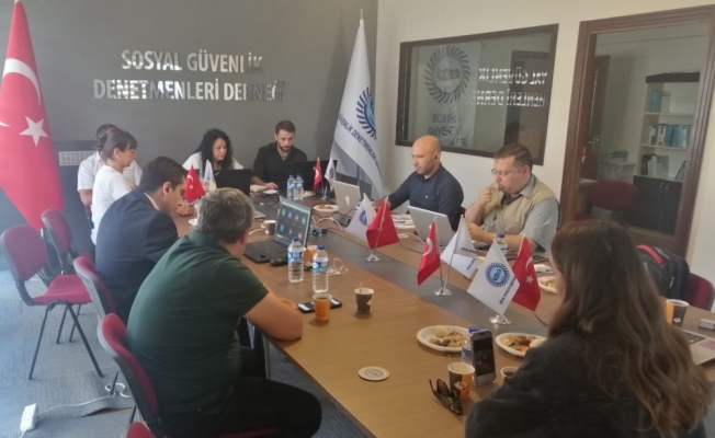 Sosyal Güvenlik Denetmenleri Derneğinin genel başkanlığına Mustafa Şahin seçildi