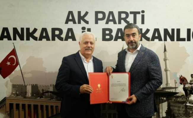 Adnan Kahraman Güdül AK Parti İlçe Başkanlığına atandı!