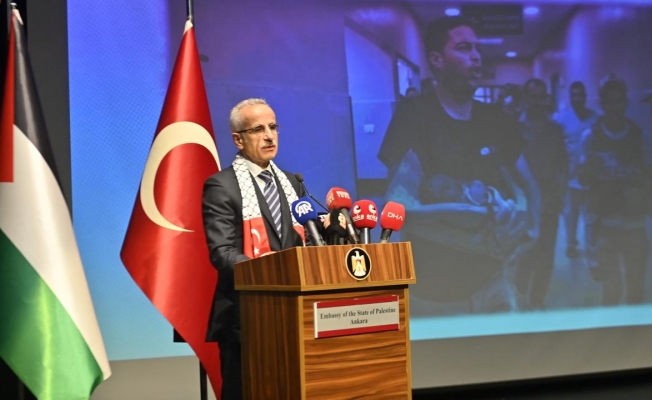 Bakan Uraloğlu, Filistin Halkı'yla Uluslararası Dayanışma Günü Resepsiyonu'na katıldı: