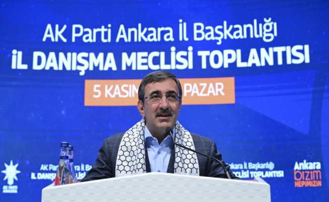 Cumhurbaşkanı Yardımcısı Yılmaz, AK Parti Ankara İl Danışma Meclisi Toplantısı'nda konuştu: