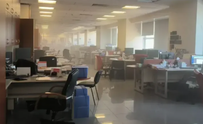 SON DAKİKA: Ankara Büyükşehir Belediyesi'nde yangın!
