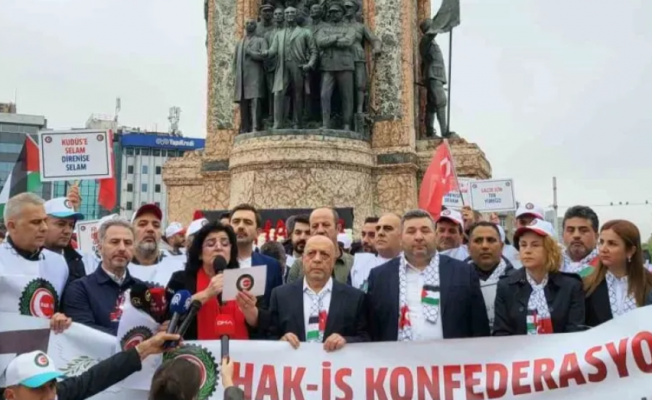 HAK-İŞ Konfederasyonu, 1 Mayıs'ta Taksim Meydanı'nda!