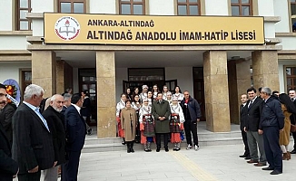Altındağ Anadolu İmam-Hatip lisesi açıldı