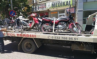 Beypazarı'nda motosiklete sıkı denetim!