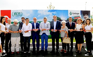 Çankaya'da İshak Öztürk Parkı Açıldı