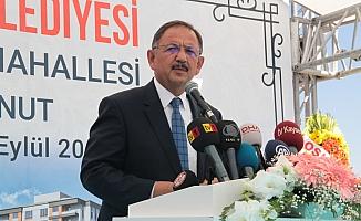 Çevre ve Şehircilik Bakanı Özhaseki Kayseri'de: