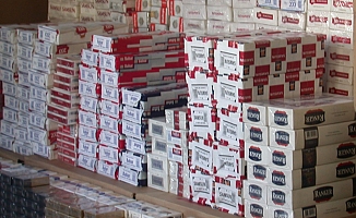 5 Bin Paket Kaçak Sigara Ele Geçirildi!