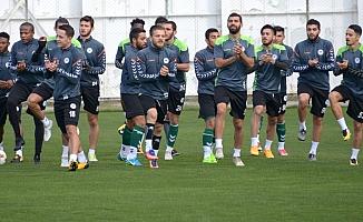 Atiker Konyaspor, Salzburg maçının hazırlıklarına başladı