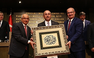 Dışişleri Bakanı Çavuşoğlu Ato Meclisi’ne Katıldı
