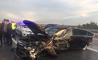 Eskişehir'de zincirleme trafik kazası: 1 ölü, 5 yaralı
