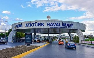 Atatürk Havalimanı'nda hareketli dakikalar!