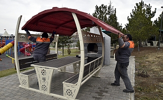 Mamak'ta artık parklar daha ergonomik
