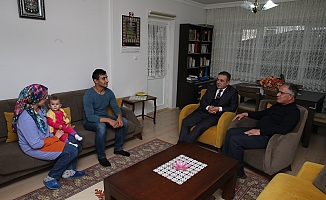 Murat Ercan'dan sürpriz ev ziyaretleri