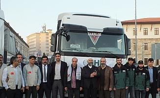 Sivas'tan Suriye'ye yardım
