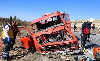 Yozgat'ta trafik kazası: 1 ölü, 1 yaralı