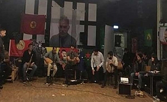 Almanya'da üniversitede Öcalan posteri açıldı