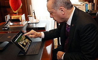 Cumhurbaşkanı Erdoğan, AA "Yılın Fotoğrafları" oylamasına katıldı