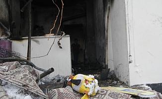 GÜNCELLEME - Konya'da ev yangını: 4 ölü